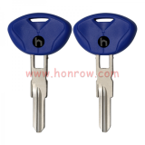 For BMW Motorcycle key blank with blue color
