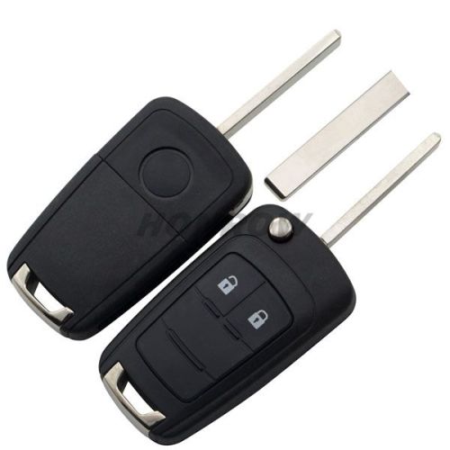 For Bu 2 button remote key blank