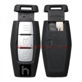 For Mitsubishi 2 button smart key blank with Emergency Key