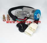 For Iveco Ignition Barrel Switch Cylinder Lock 2 Keys 4837683 41040470 504026642