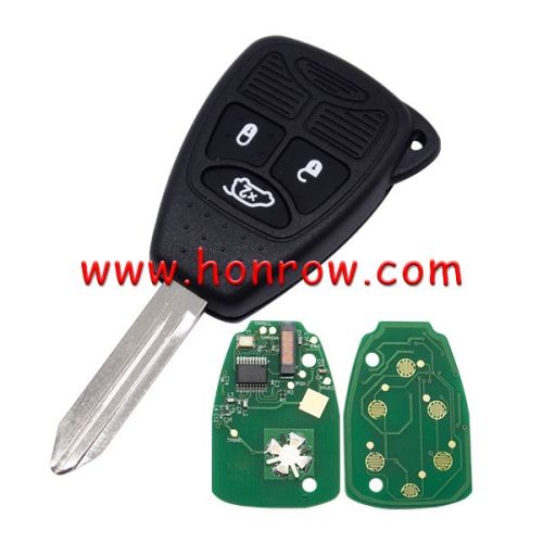 For Chrysler 3 button remote key with 315Mhz Two model FCCID-M3N5WY72XX (2004-2007)  FCCID:OHT692427AA (2006-2010) for you can choose