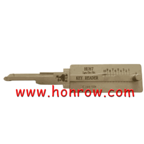 Original Lishi HU87 key reader