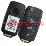 For VW keyless 3 button remote key with 434mhz Model Number is 5KO959753AG /5KO837202AJ
