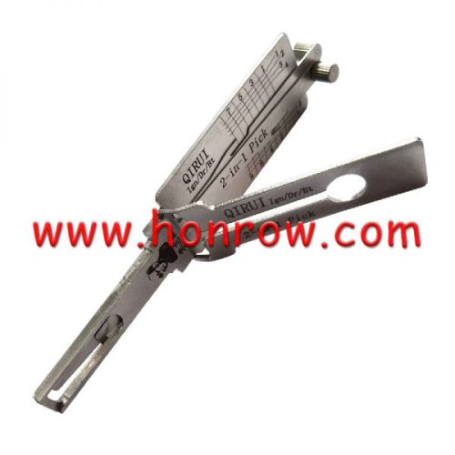 For Original Lishi QIRUI Ign/Dr/Bt 2 in 1 decode and lockpick