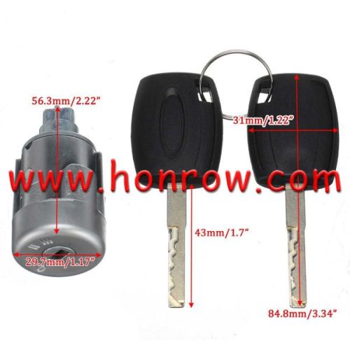 For Ford Transit MK8  Tourneo Car Ignition Barrel Switch With 2 Keys Reference OE/OEM Number: 1926227