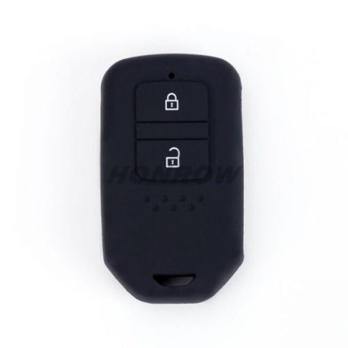 For Honda 2 button silicon case black color