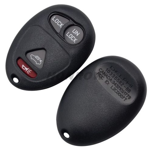 For Bu 3+1 button remote key blank With Battery Place