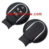 For BMW Mini Cooper 3 button Mini keyless remote key with 433.92mhz with PCF7953P chip original key shell+aftermarket PCB Used for Korean market