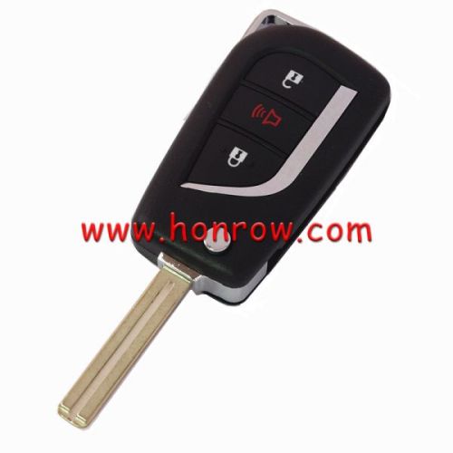For Toyota 3 button remote key blank