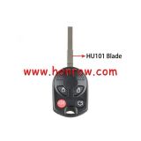 For Ford 4 button remote  key with 315mhz 4D63 Chip FCCID:  OUCD6000022