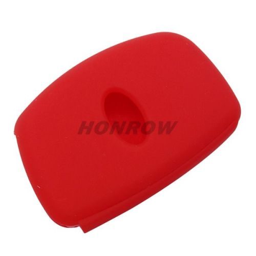 For Hyundai 3 button Silicone case red MOQ:50PCS
