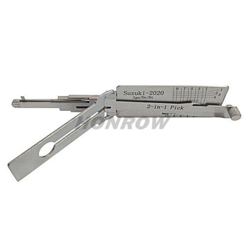 For Original Lishi Suzuki-2020 2 in 1 decode and lockpick