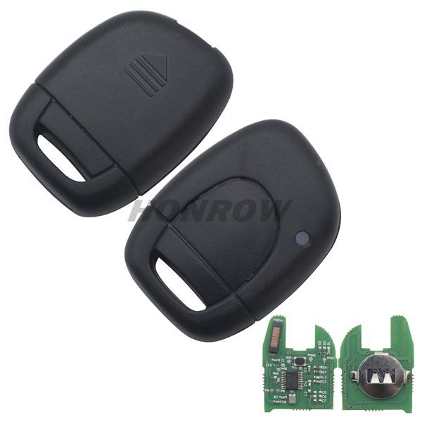For Renault 1 button remote key with 433Mhz and ID46  original PCF7947  (After 2000 year car)