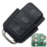 For VW 3 Button remote control 1KO959753N 433MHZ