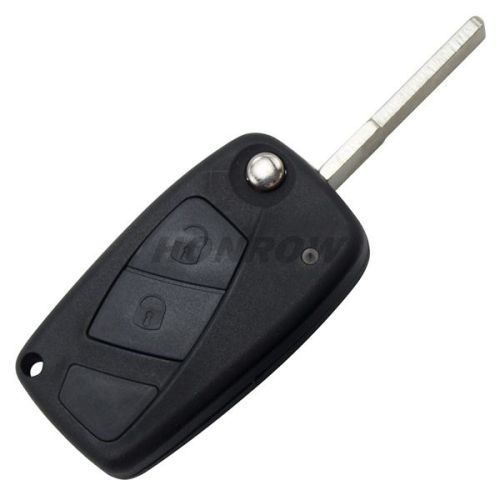 For Fi 2 button flip remtoe key blank (Black Color)