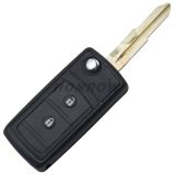For Hyu 2 button remote modified flip key blank