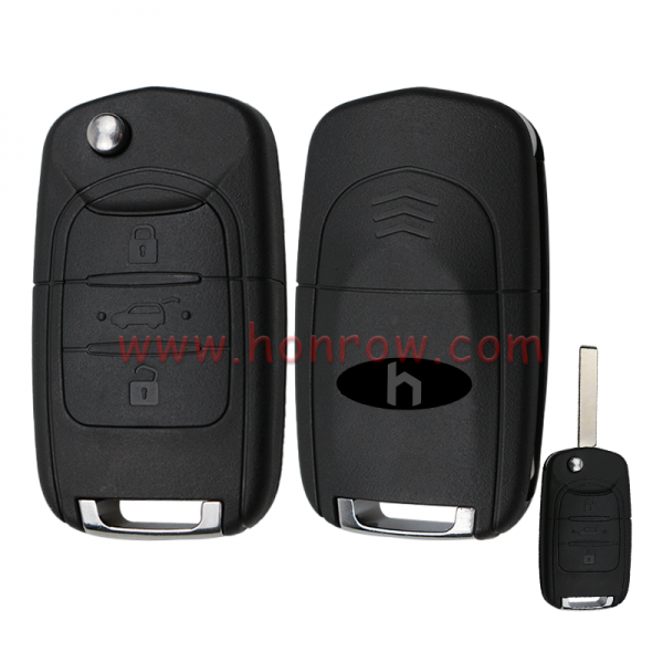 For Chevrolet 3 button smart remote key blank