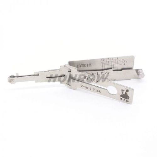 For Original Lishi BYD01R 2 in 1 decode and lockpick