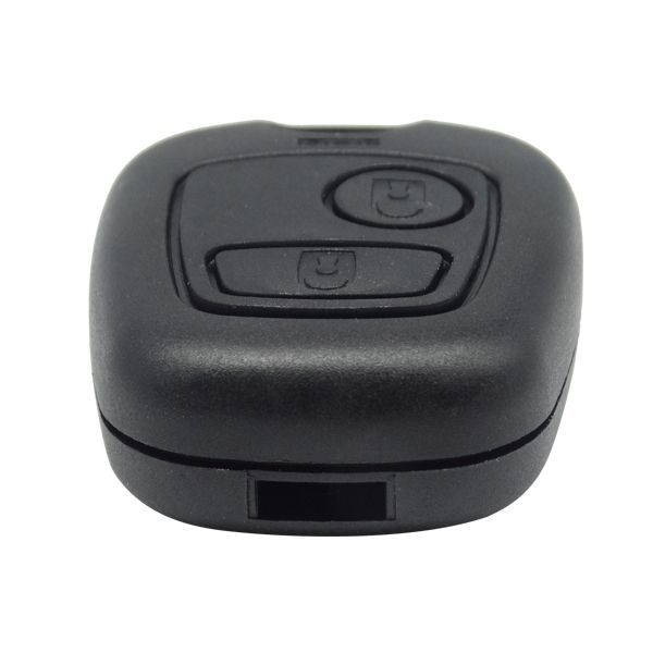 For Peu 2 button remote key case for 206 key blade（without key blade)