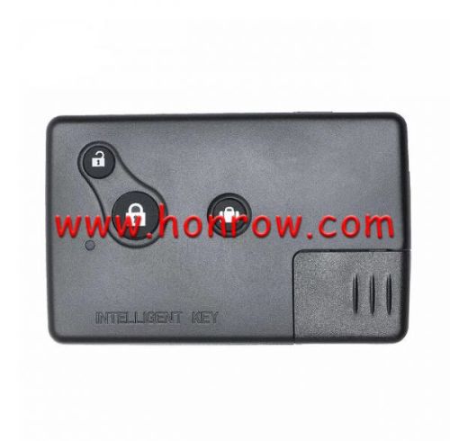For Nissan 3 button smart card key shell