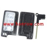 For Subaru 3+1 button remote key shell with blade