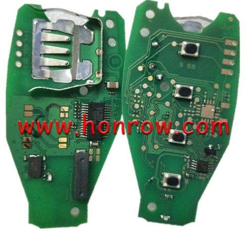For VW Touareg 3 button remote key with 868MHZ