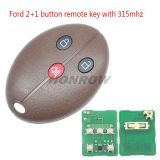 For Ford 2+1 button remote key with 315mhz
