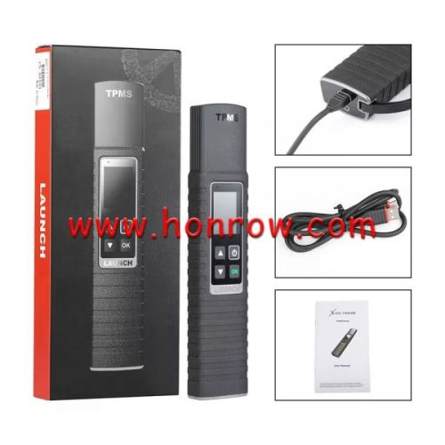 LAUNCH X431 TSGUN TPMS Car Tire Pressure Diagnostic Tool Relearn Active Program 315/433Mhz Sensor for X-431 V /V+/PRO3S+/PAD ect Package List 1* X-431 TSGUN WAND 1* USB Cable 1* Box