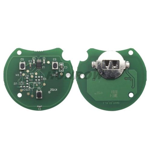 For Be hot sale 3 button remote key with 315Mhz