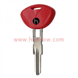 For BMW Motorcycle key blank with red color