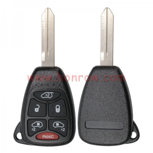For Chry 6 Button remote key shell