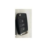 For Original VW   3 Button Flip Remote key - 433Mhz Keyless GO 5G0959753BC  5G0959753AG