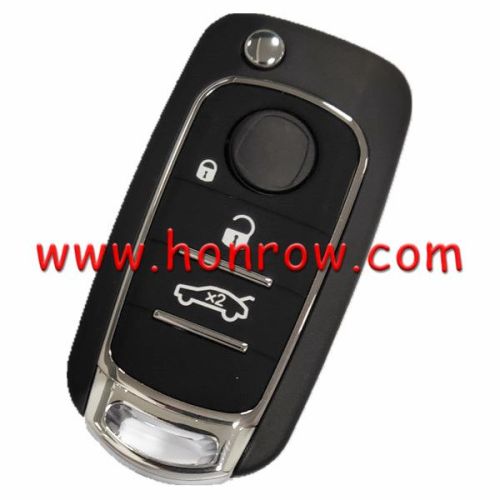 For Fi 3 Button remote key blank