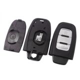 For Audi modified Keyless MQB 3B flip remote key with ID48 chip-434mhz ASK model