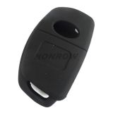 For Hyundai 3 button Silicone case black MQQ:5PCS