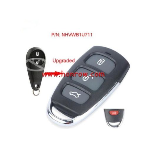 For Subaru Upgraded Remote Car Key control Fob 3+1 Button 433MHZ  P/N: NHVWB1U711