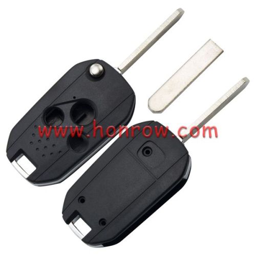 For Ho 3 button folding remote key blank