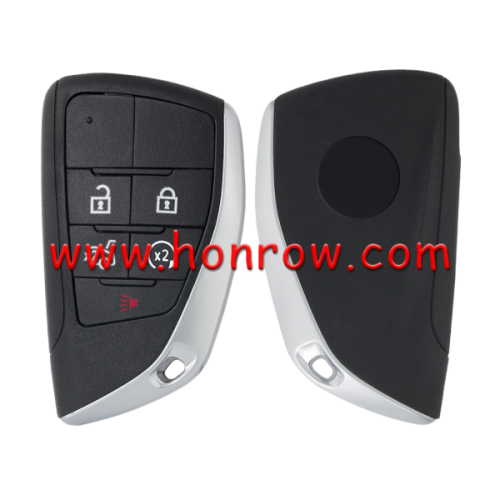 For Opel 4+1 button modified flip remote key blank