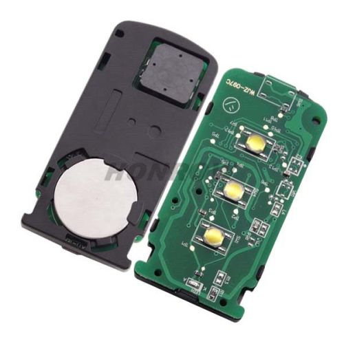 For Fi keyless 3 button remote key with pcf7952 chip 434mhz