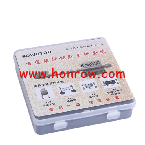 SOWOYOO 3 pcs Flagpole Keys Set for Locks Locksmith Tools