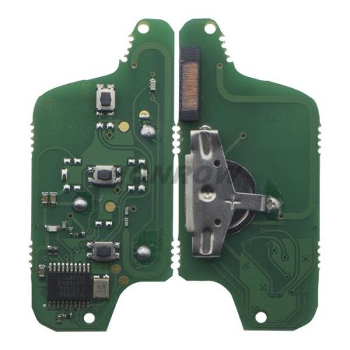 For Peugeot ASK 3 button flip remote control with 433Mhz PCF7941 Chip for  Trunk  and  Light  Button and 307&407 Blade (Before 2011 year)