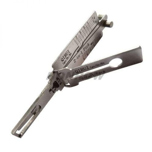 For Original Lishi QIRUI Ign/Dr/Bt 2 in 1 decode and lockpick