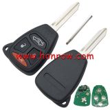 For Chrysler remote key with 315mhz is compatible with FCCID KOBDT04A and OHT692427AA. please choose with key shell 2,2+1,3,3+1 button