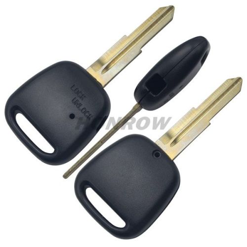 For To 1 button remote key with light hole