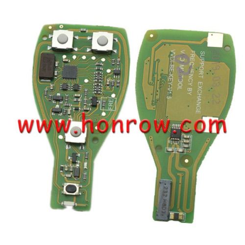 VVDI full key for Benz 4 button remote  key with 315Mhz, The frequency can be changed to 433mhz