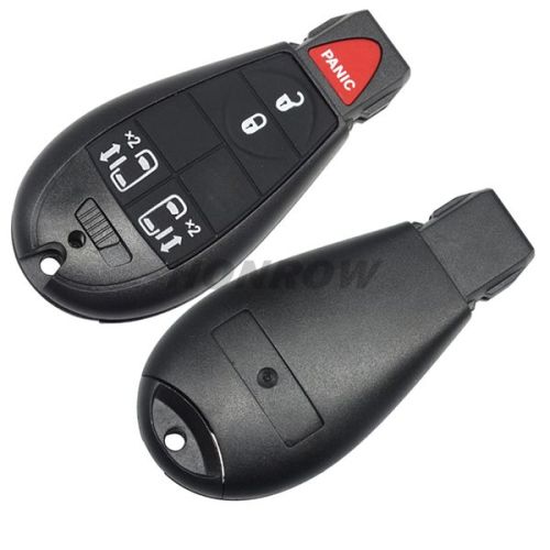 For Chry 4+1 button remote key blank