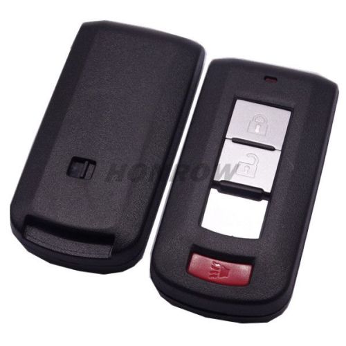 For Mit 2+1  button remote key blank with emergency key blade
