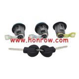 For Peugeot  9170G3 252522 LEFT RIGHT DOOR LOCK CYLINDER WITH 2 KEYS