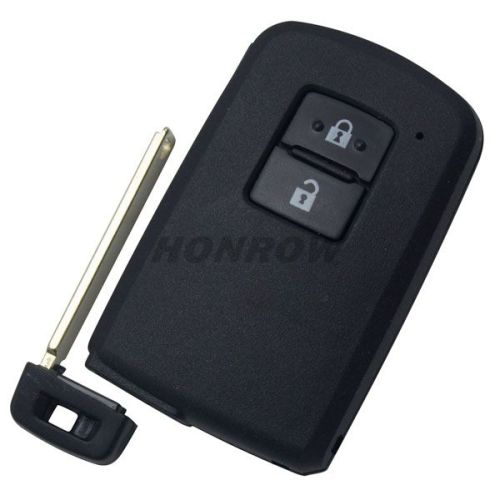 For To 2 button remote key blank (the button is square)