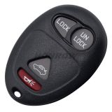 For cadi 3+1 button remote key blank With Battery Place